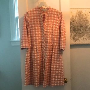 Tuckernuck Royal Shirt Dress in Gingham